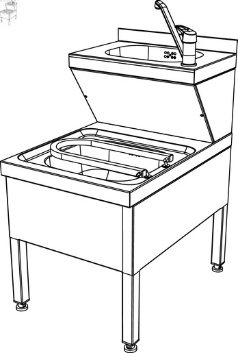 HAU-P 5x7 mit Serviceblende