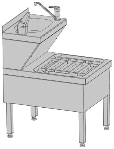 HAU-PS 5x7 with maintenance panel