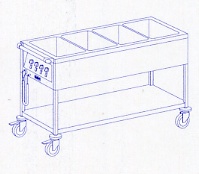 SPEISEAUSGABEWAGEN  SWE 4 AA  ECO-LINE