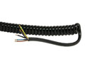 Spiral cable open ends 5x1,5qmm