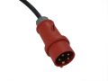 Power cord 5x2,5mm²; 4.5m with CEE