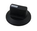 Control knob black notch on top