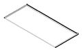 Glass shelf depth 350 mm for Gastro 112