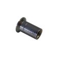 Sleeve nut, nickel-plated brass