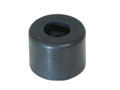 rubber buffer 21rd x 15,5 black