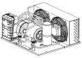 Machine de refroidis. HGA4467ZHR, 60Hz