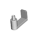 Corpus hinge middle cpl., passivated