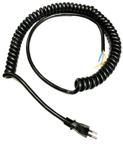 Spiral cable CH 3x1,5 qmm BL-570 (10A)