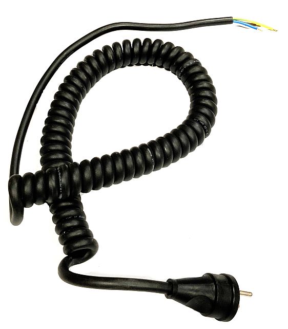 Spiral cable Denmark 3x1,5 qmm B-570 13A