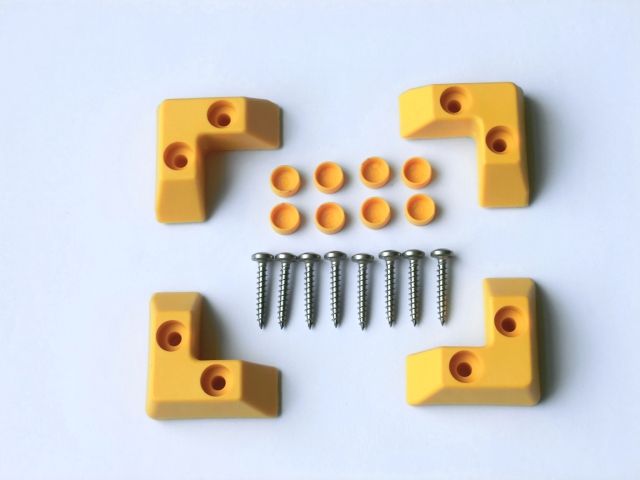 Rep-kit corners BPT 420/620K yellow Rep-kit corners BPT 420/620K yellow
