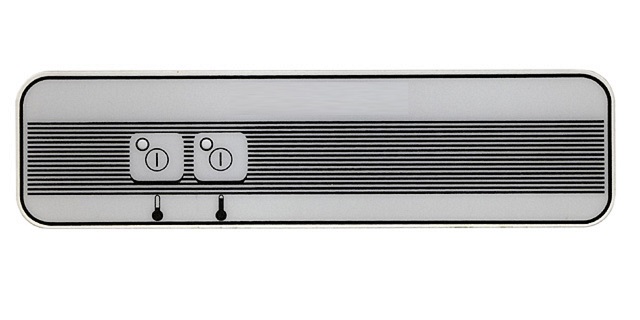MEMBRANE CLAVIER 2 TEMPERATURES, GRANDE