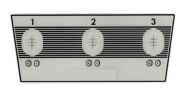 FRONT FOIL 3 HEATING POINTS