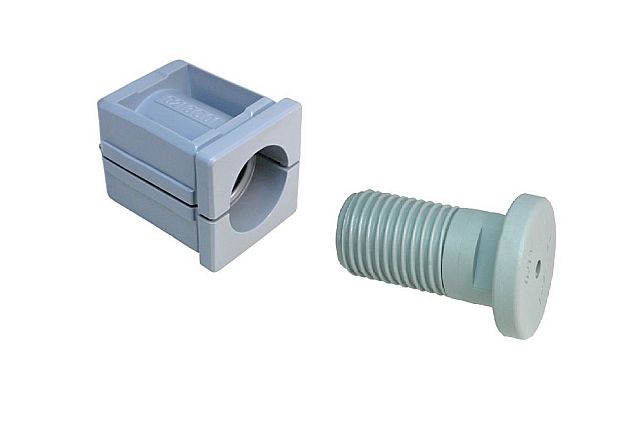 Pied réglable 40x40 gris