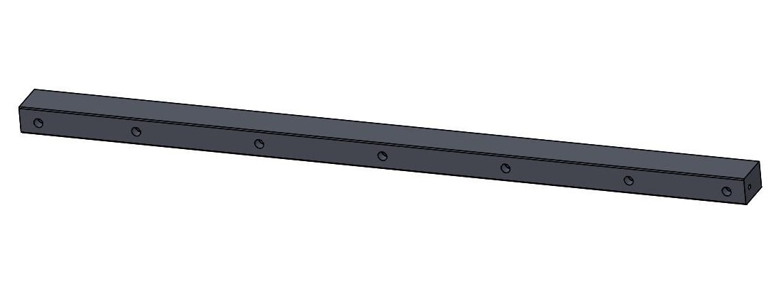 Longitudinal bumper, 2F-GN