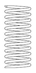 Pressure spring D11x1-26