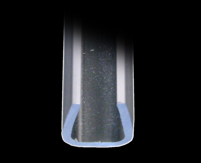 Edge protection PMMA for glass 8mm /L100