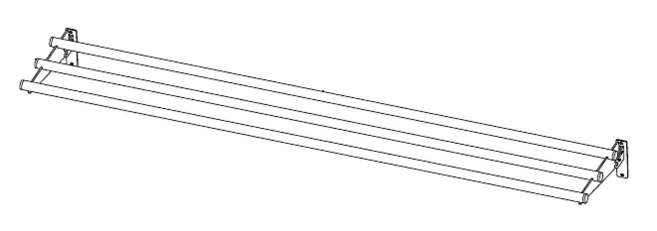 Rohrtablettrutsche 4x1/1