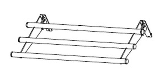 Tube tray slide face side