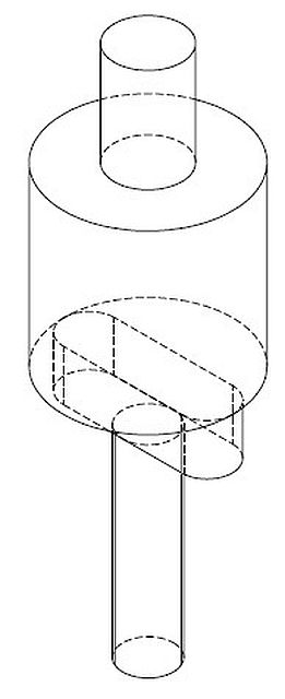 Scharnierbolzen unten