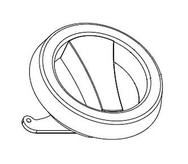Lock - plastic, left Lock - plastic, left