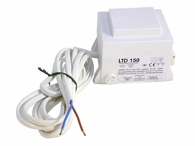 Transformateur EMB 150 VA, 230V / 11,5V