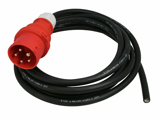 Connecting cable H07RN-F 5x1,5mm²/4,5m