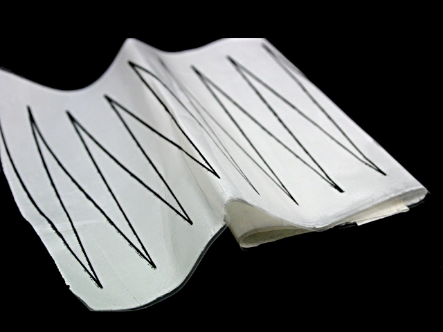 FILM ESTAMPE PR RACCORD DOIGT LARG. 100