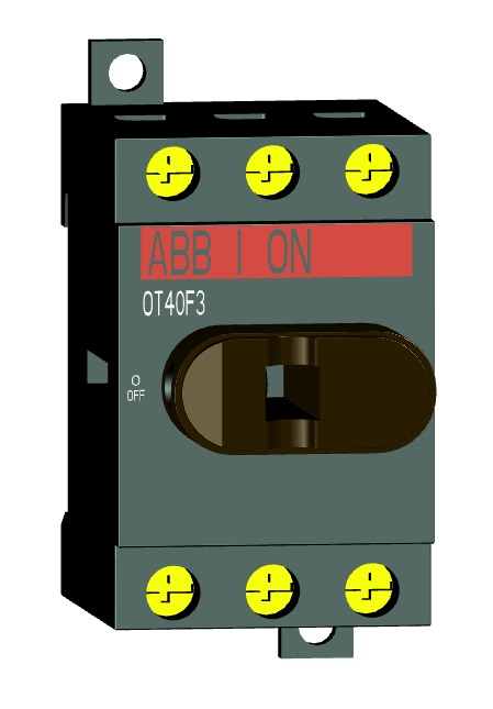 Interrupteur principal ABB OT 40 F3