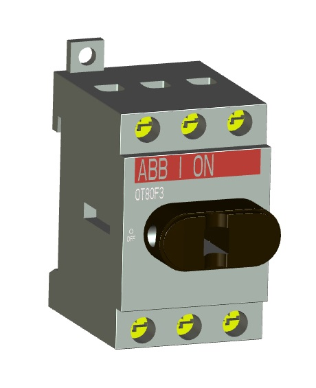 Interrupteur principal ABB OT 80 F3