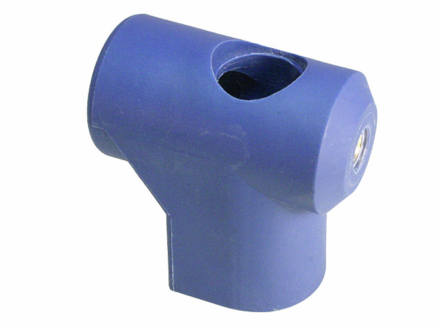 mounting f. sliding handle blue RAL 5000