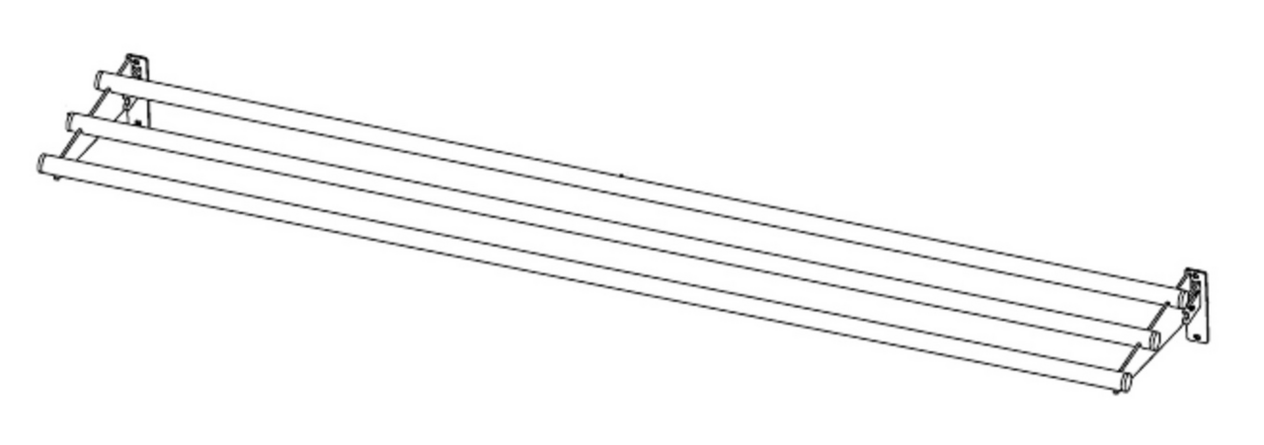 Rohrtablettrutsche 4x1/1