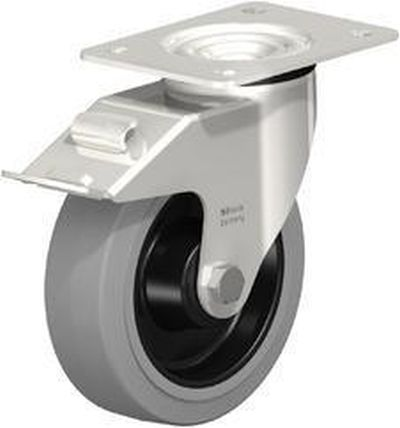 Swivel castor LEX-POEV 160XR-SG-FI-84462