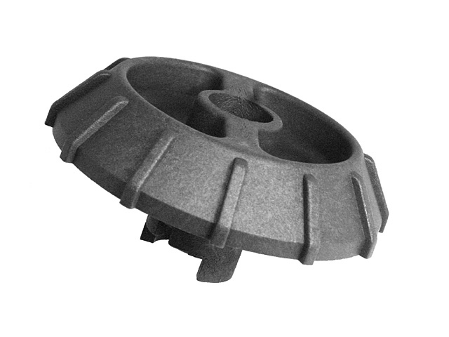 locking handle gray RAL7043