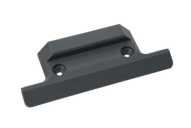 Anlaufschräge stirnseitig