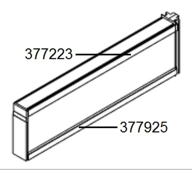 BAS Trennelement H98N geschäumt+Dichtung