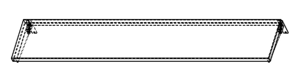 Tablettrutsche 4x1/1