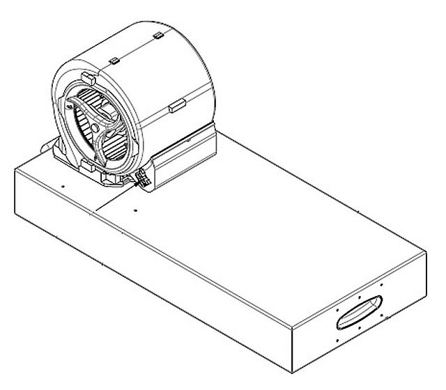 Fan tray complete BC FS X.1
