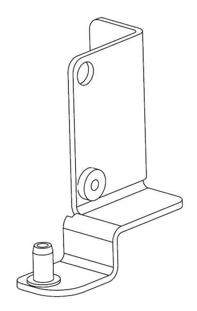 Charnière complète Étage gauche