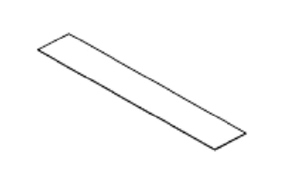 Glimmerplatte Mikanit 237x36x0,5