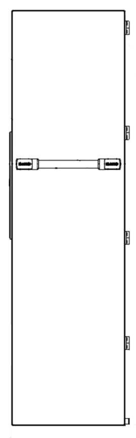 Door cpl. BPT 1220 EUK unhinged