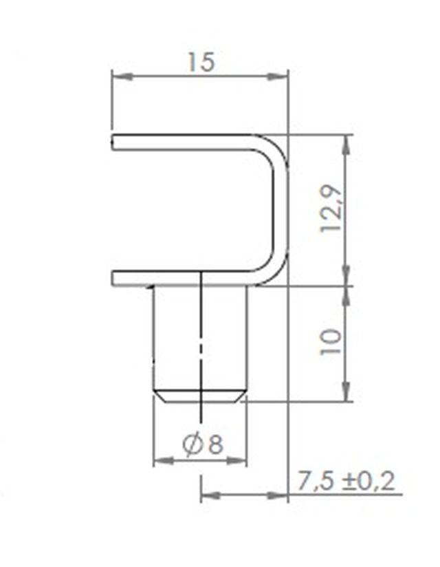 Profilé en U comp. li plastique Guide440