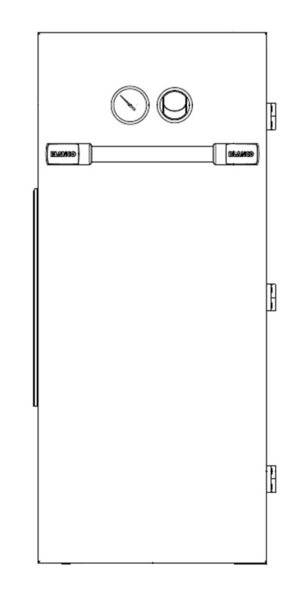 Door cpl. BPT 1020 E unhinged