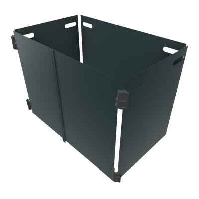 Verkleidung mit Türen farbig SW 9x6