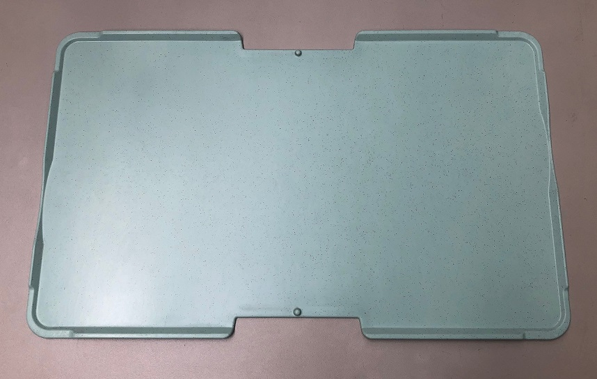 BAS-GN-Tablett, Lindgrün mit Glitzer