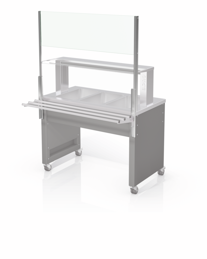 Hygiene protection bridge retrofit set