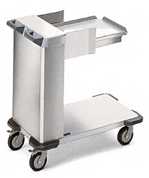 Tray dispenser f. conveyor belts CCE-A