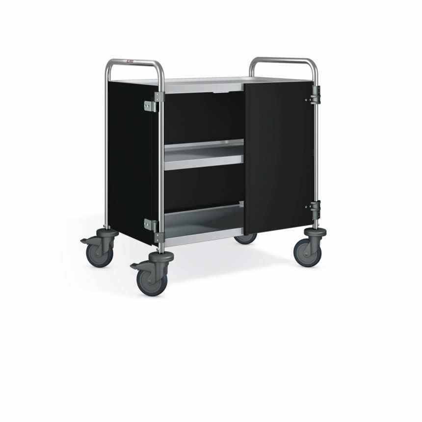 Verkl. mit Türen graphitschwarz SW 8x5