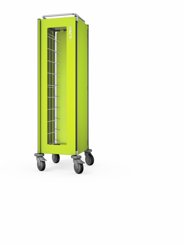 Tür farbig Glaseinsatz TAW 10/12 KN